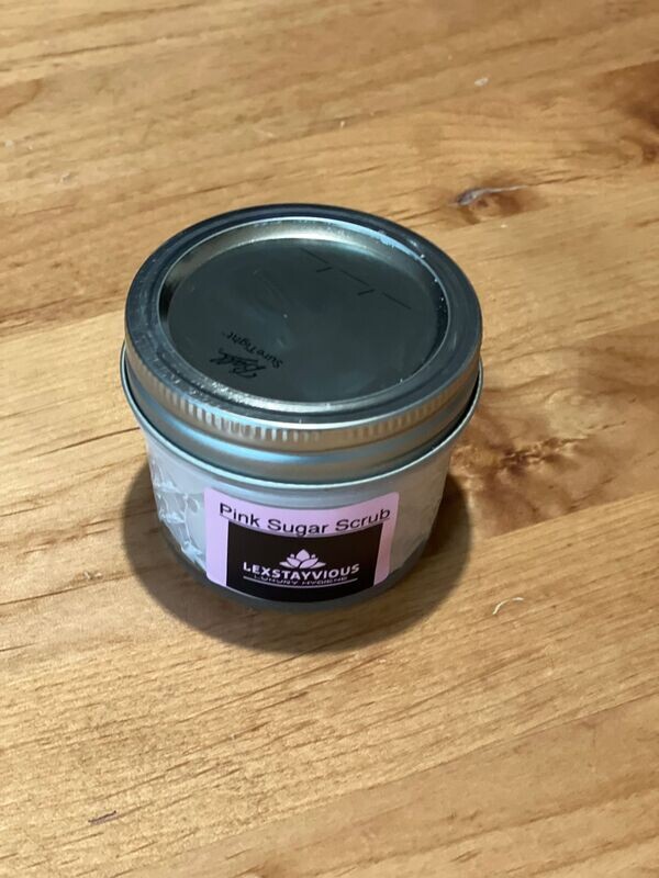 Pink Fruit Sugar Scrub