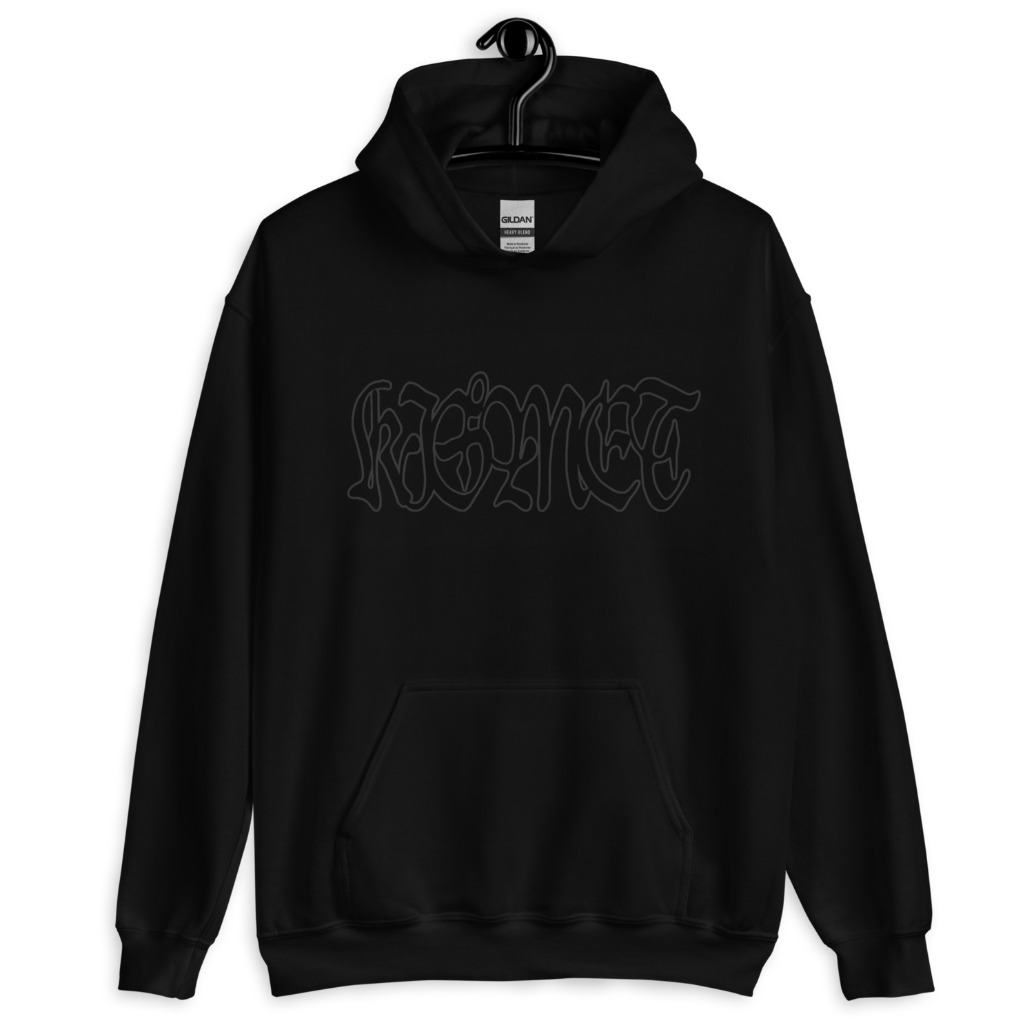 ARCHIVE LOGO BLACKOUT HOODIE