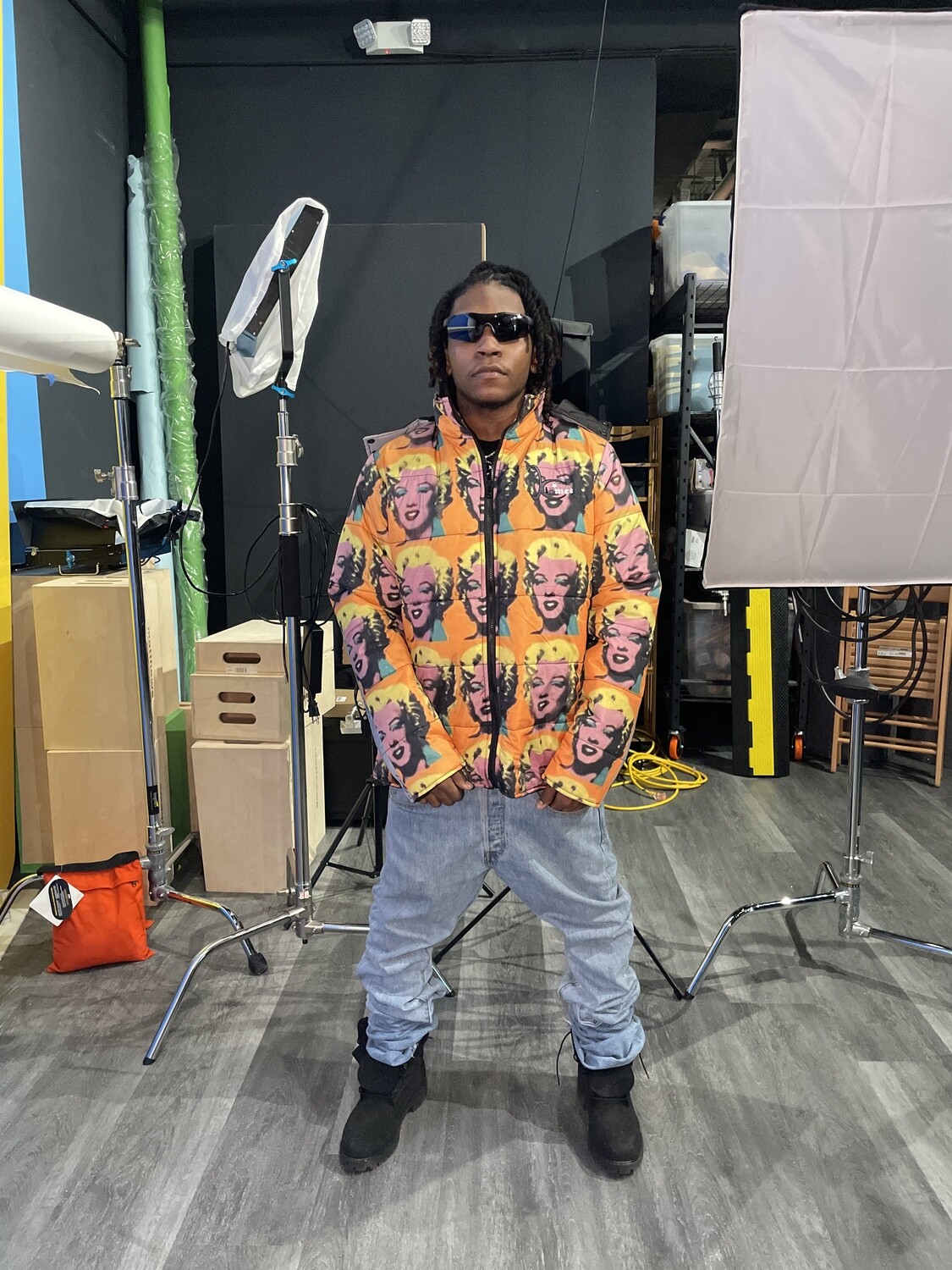 WARHOL MONROE PUFFER