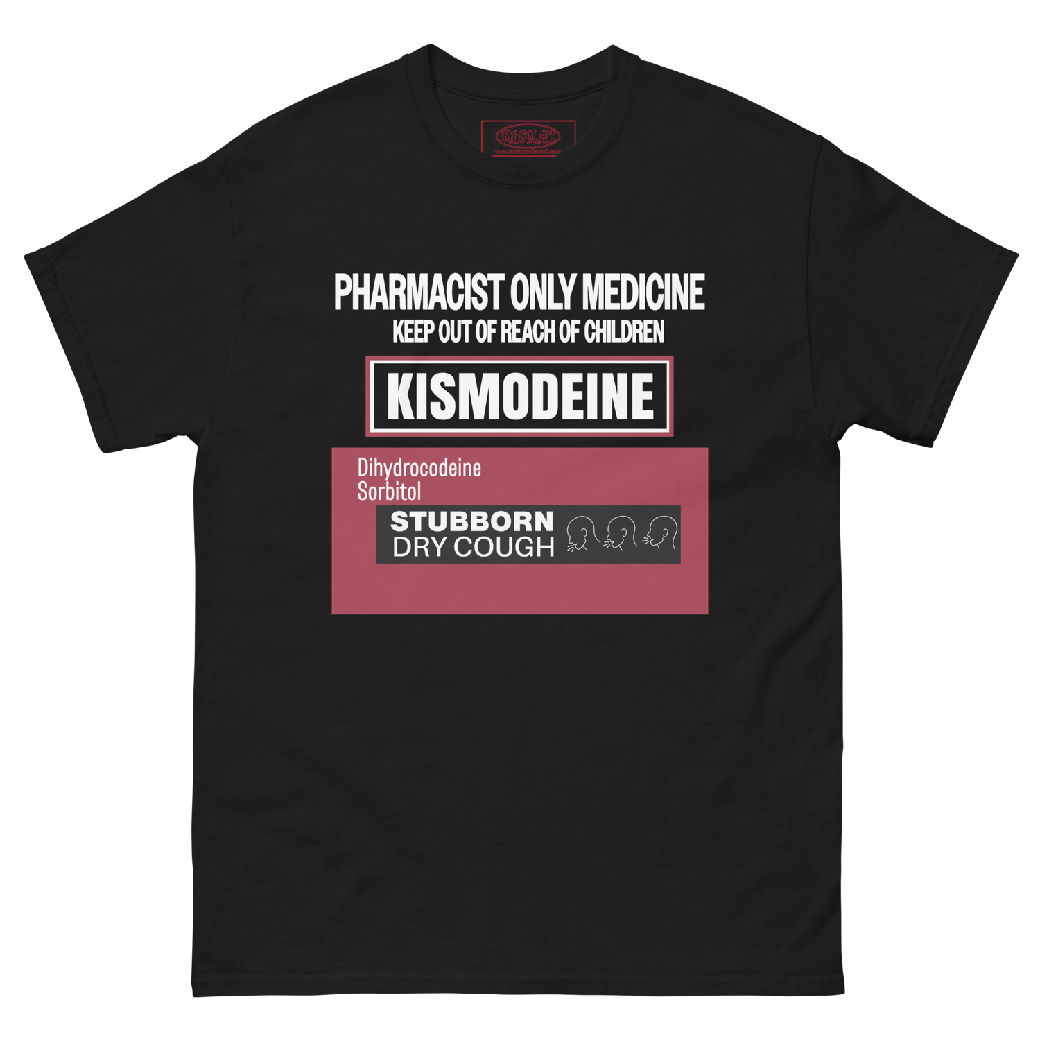 &quot;KISMODEINE&quot; GRAPHIC TEE