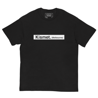 "TRAINSPOTTING" TEE (BLACKOUT VERSION)