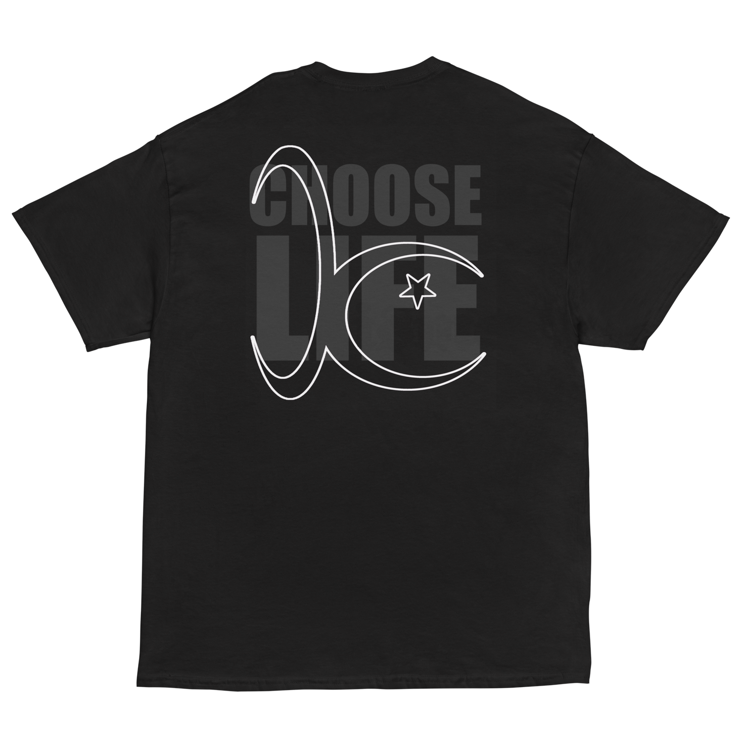 "TRAINSPOTTING" TEE (BLACKOUT VERSION)