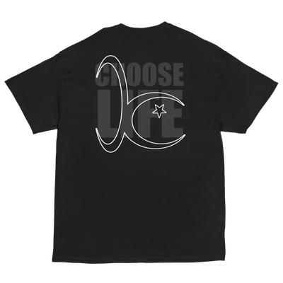 "TRAINSPOTTING" TEE (BLACKOUT VERSION)