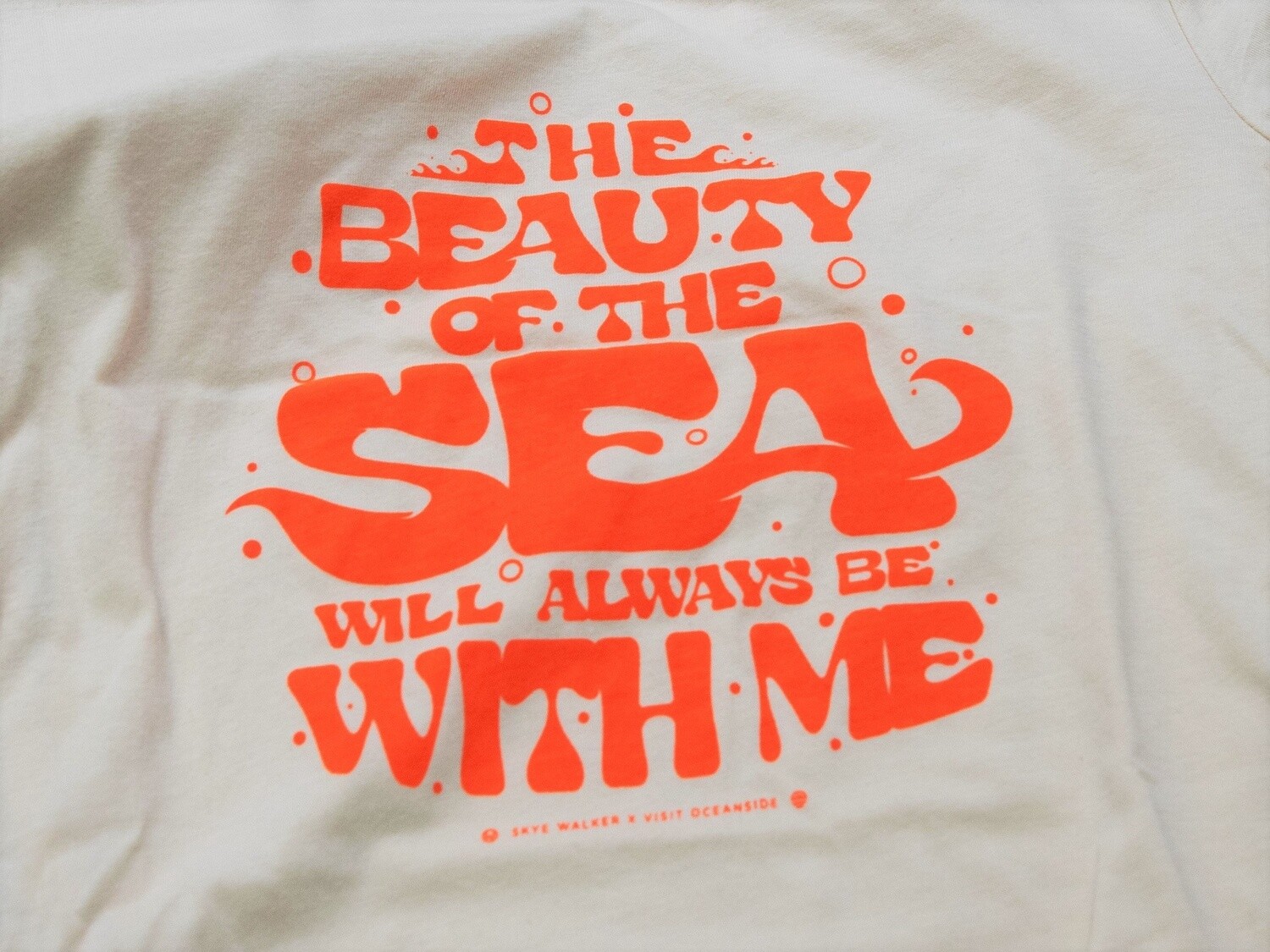 Skye Walker Collection Women's "The Beauty of the Sea" T-Shirt, Size: Small