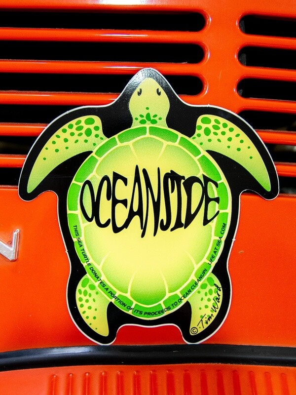 Sm Sticker-Oceanside Turtle