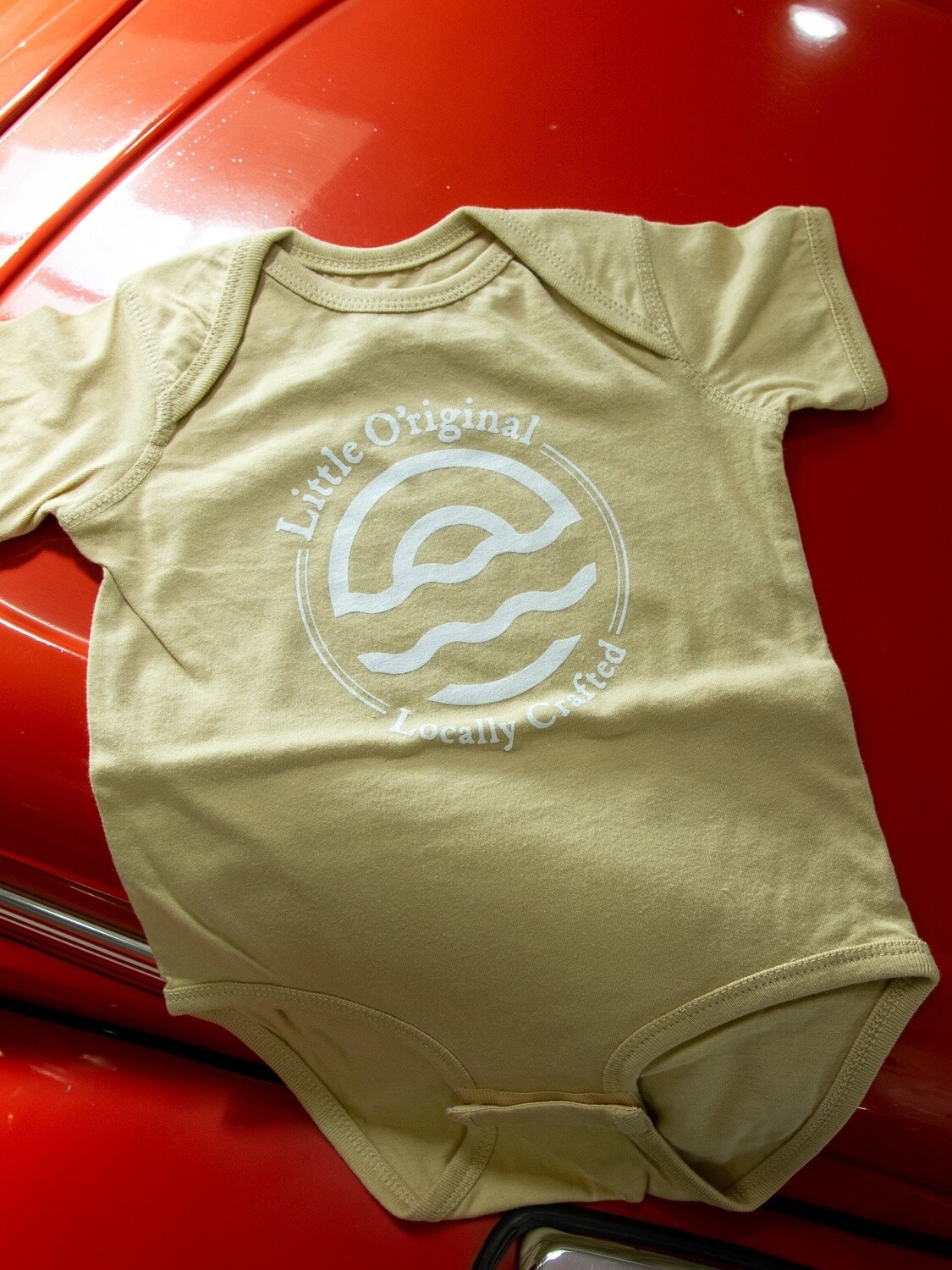 Little O'riginal - Locally Crafted Baby Onesie, Size: VO Baby Onesie 18mon. Tan
