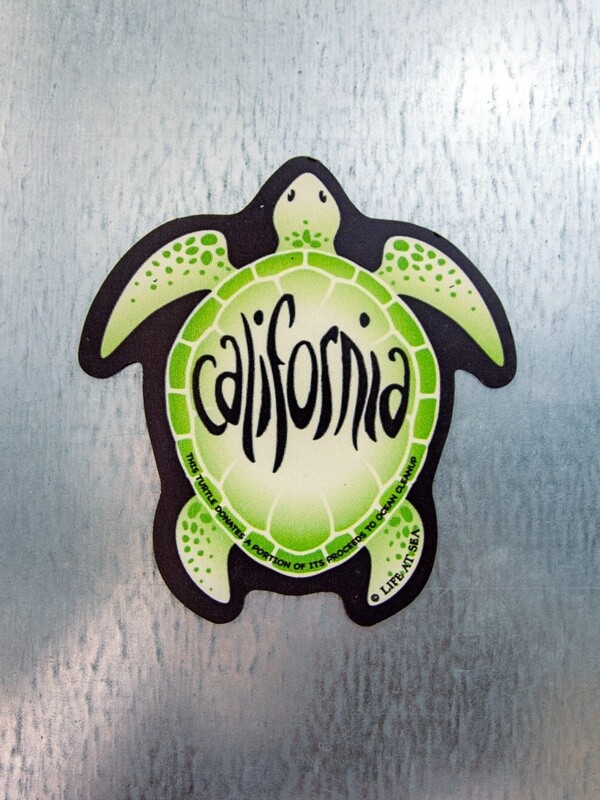 California Turtle Magnet