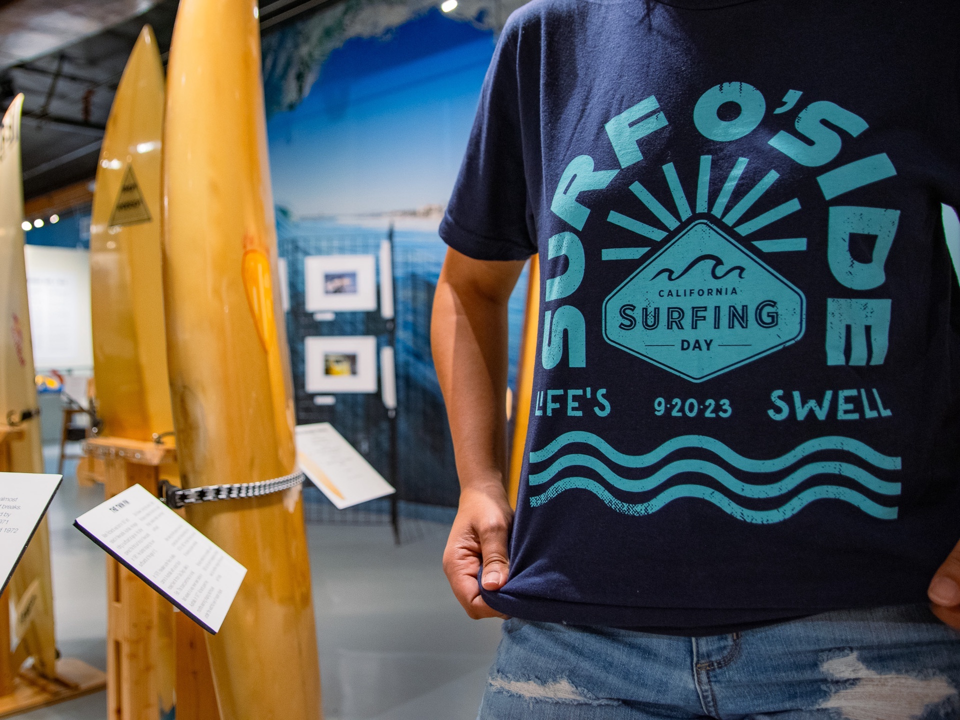 California Surfing Ocean Beach T Shirts-CL – Colamaga