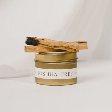 O + A Travel Tin Candle Joshua Tree