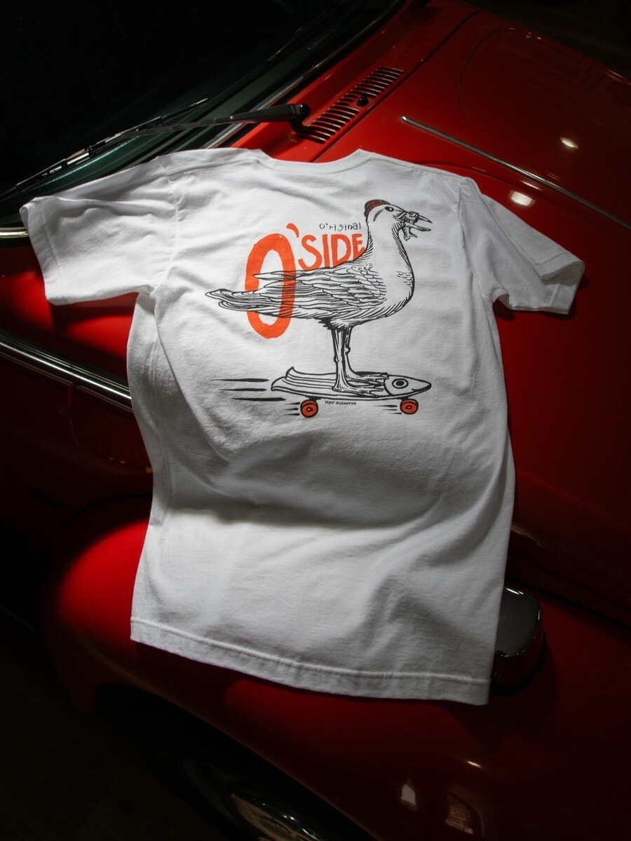 Tan - Skateboard Charlie "Original O'side Shirt, Size: SM
