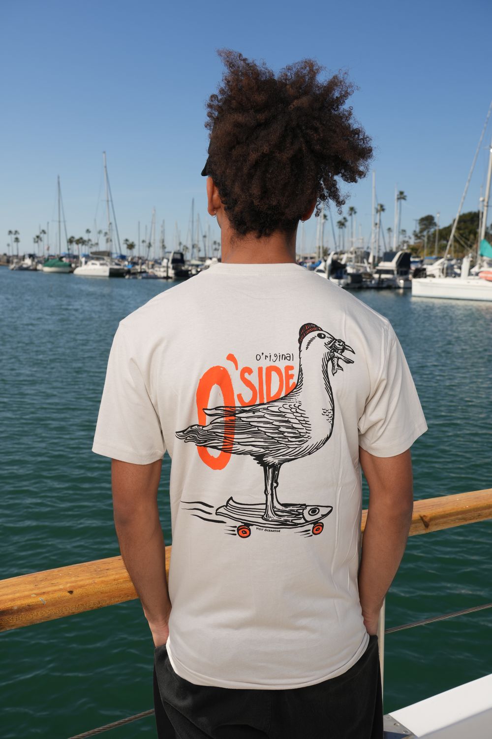 Tan - Skateboard Charlie "Original O'side Shirt