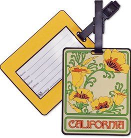 CA Poppy Luggage Tag