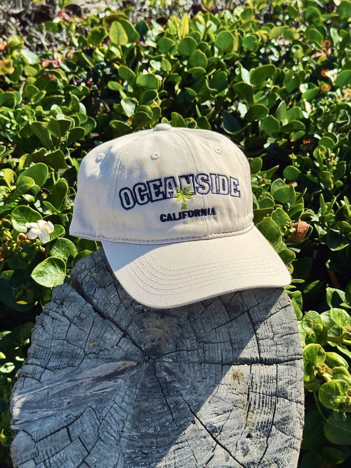 Oceanside, California Palm Stone Cap