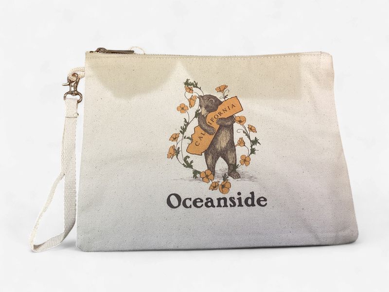 Poppy Bear Oceanside Pouch