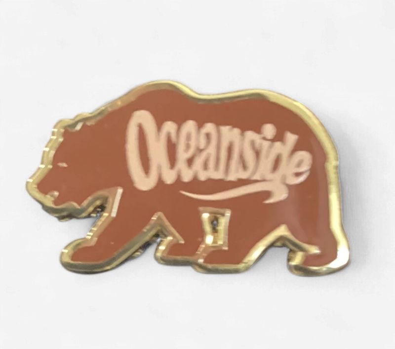 CA Bear-Oceanside Pin