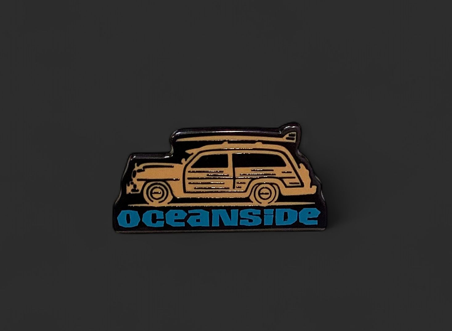 Oceanside Woody Pin