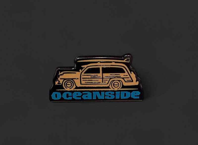 Oceanside Woody Pin