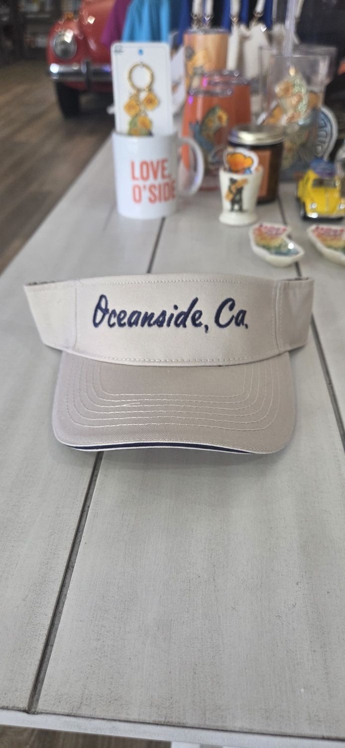 Oceanside, California Stone  Visor