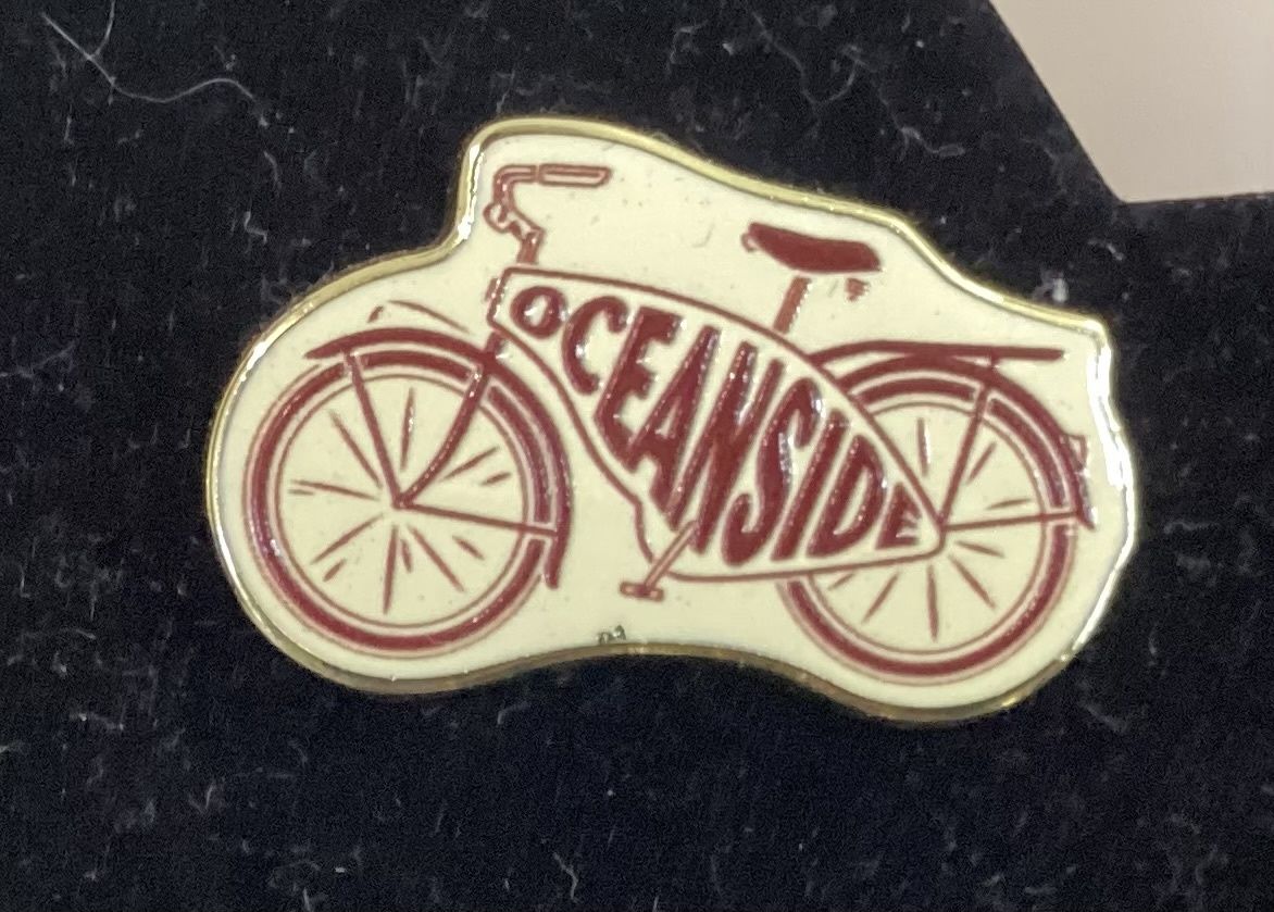 Oceanside Cruiser Bike Pin