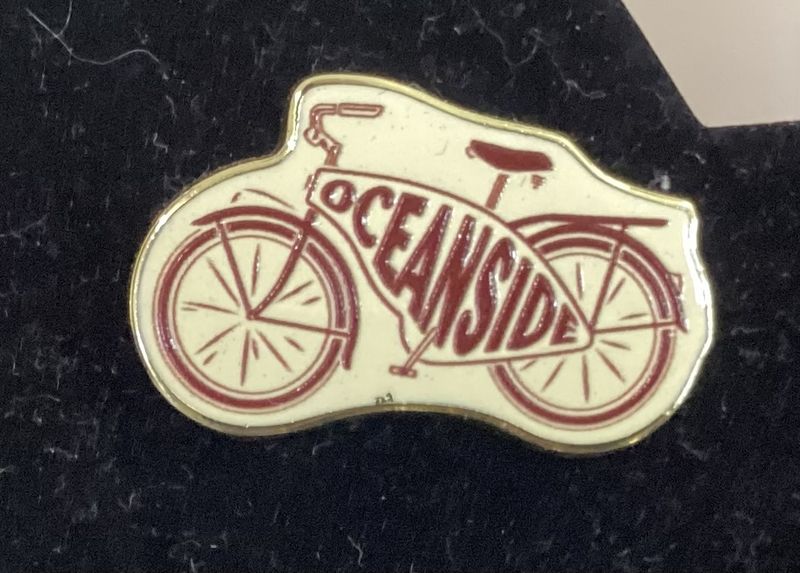 Oceanside Cruiser Bike Pin
