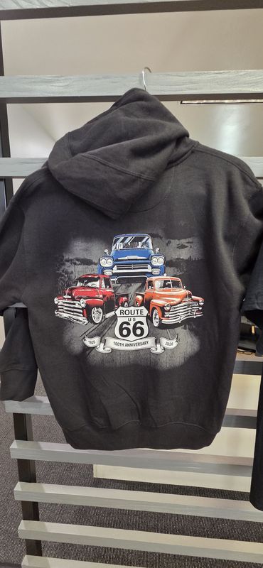 Route 66 3-Trucks 100 Anniv. Hoodie