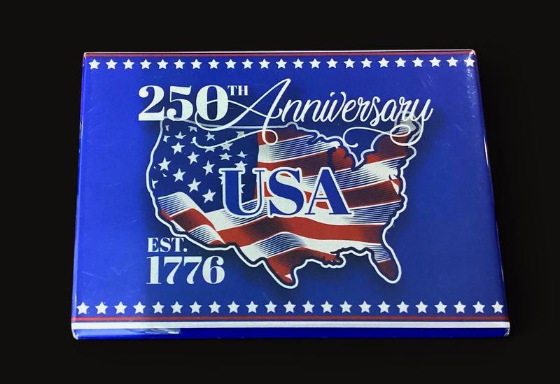 250th Anniv. Rect. Photo Magnet USA