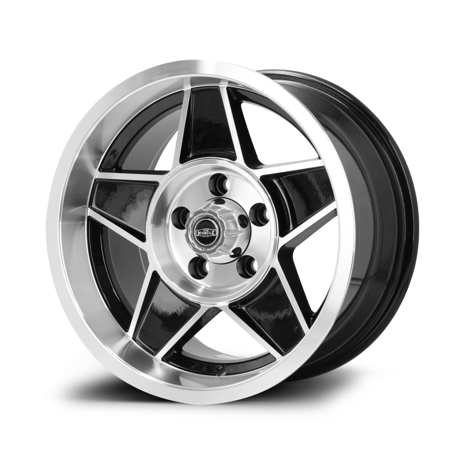 CTM MUSCLE GLOBE BLACK / MACHINED FACE Size:15x7J ***CUSTOM FITMENT***