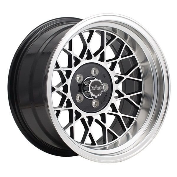CTM MUSCLE HOTWIRE BLACK / MACHINED Size:15x10J ***CUSTOM FITMENT***
