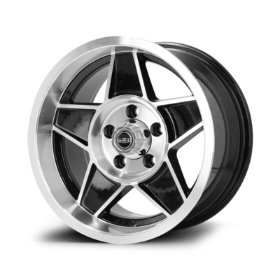 CTM MUSCLE GLOBE BLACK / MACHINED FACE Size:15x7J ***CUSTOM FITMENT***