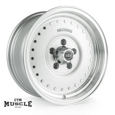 CTM MUSCLE BURNOUT BRUSHED SATIN Size:15x7J PCD:5x108 ET:12P CTM MUSCLE BURNOUT BRUSHED SATIN Size:15x7J PCD:5x108 ET:12P