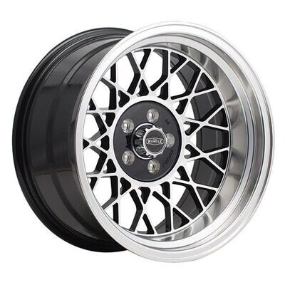 CTM MUSCLE HOTWIRE BLACK / MACHINED Size:17x7J ***CUSTOM FITMENT***