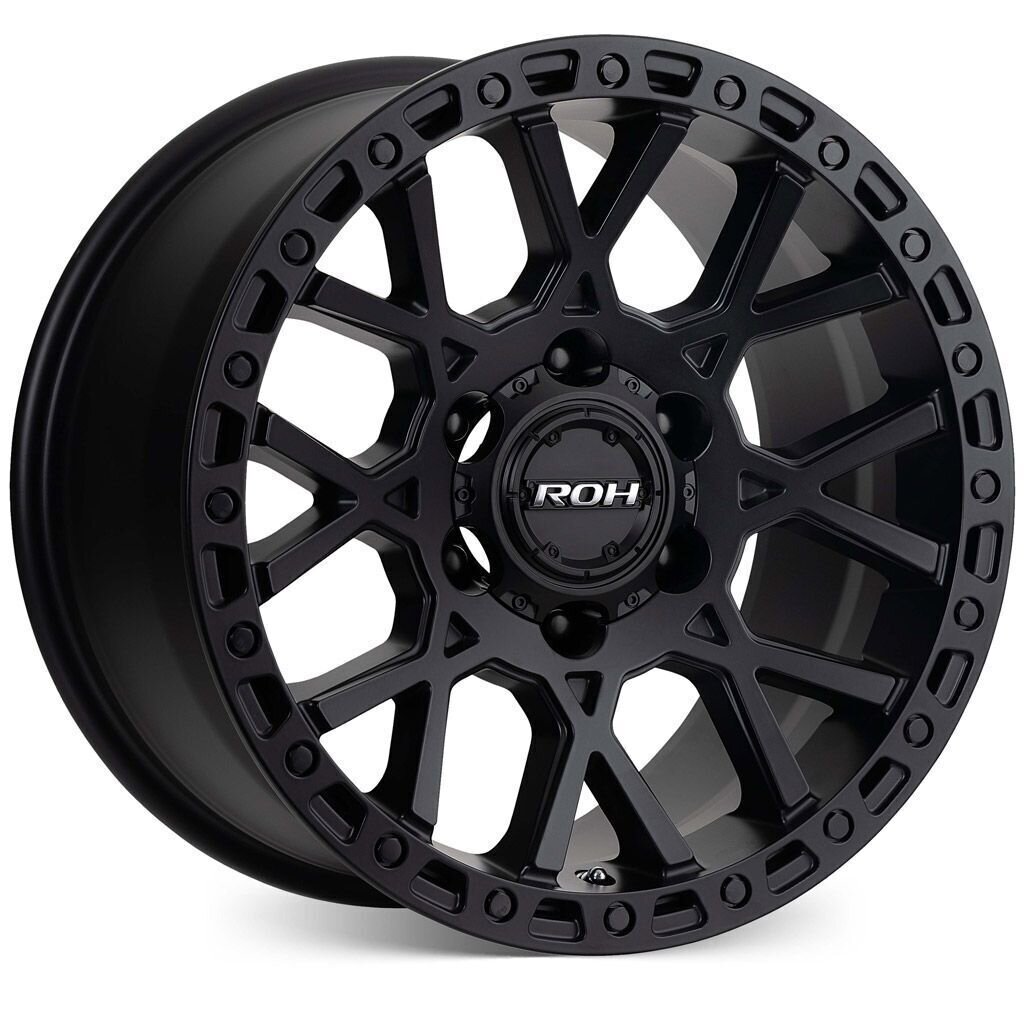 ROH CRAWLER MATT BLACK Size:18x9 PCD:6/139.7 ET:12