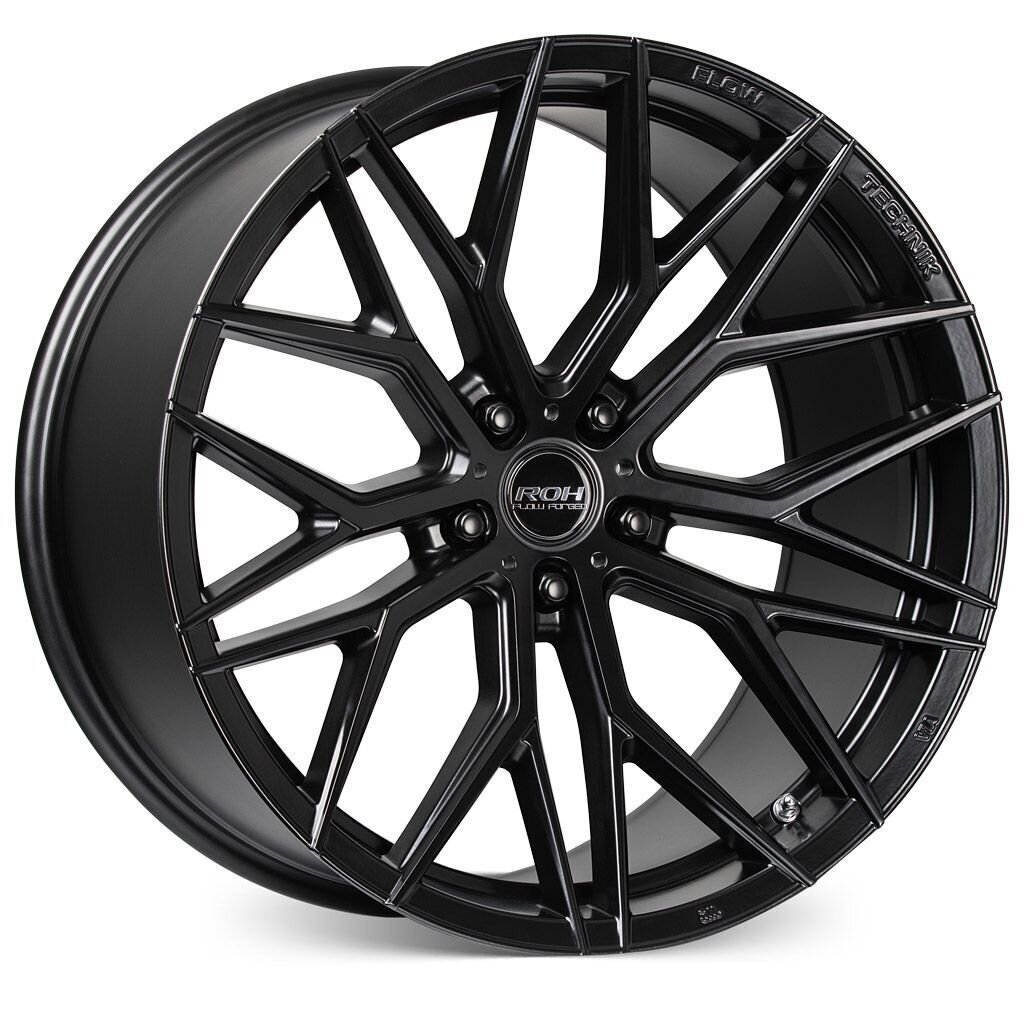 ROH RF4 MATT BLACK Size:19x9.5 PCD:5/120 ET:40