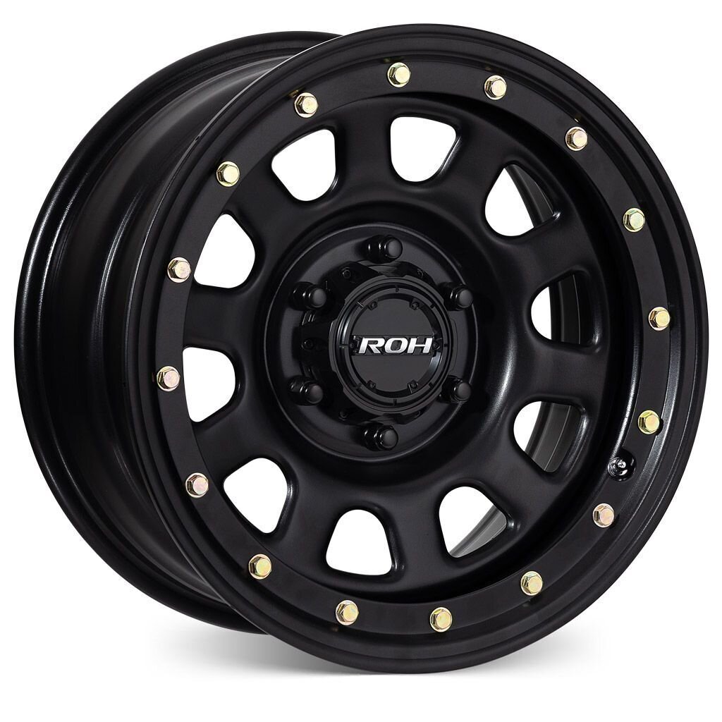 ROH TRAK D LOCKER Black Size:16x8 PCD:6/139.7 ET:-22