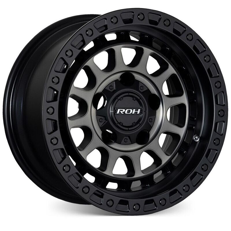 ROH ASSAULT MATT BLACK / GRAPHITE Size:18x9 PCD:6/139.7 ET:25