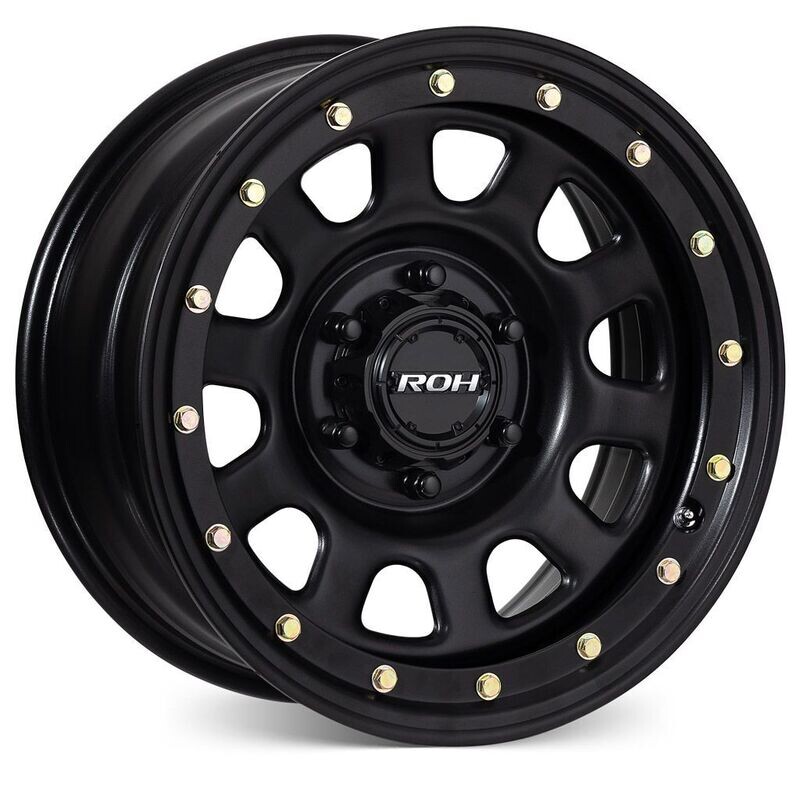 ROH TRAK D LOCKER Black Size:16x8 PCD:6/139.7 ET:0