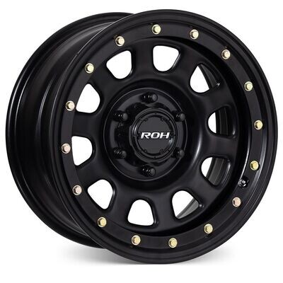 ROH TRAK D LOCKER Black Size:16x8 PCD:5/150 ET:22N