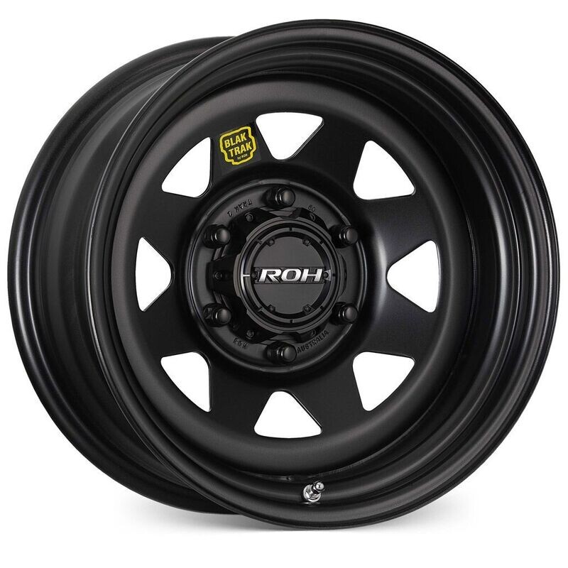 ROH TRAK 2 Black Size:17x8 PCD:6/114.3 ET:0