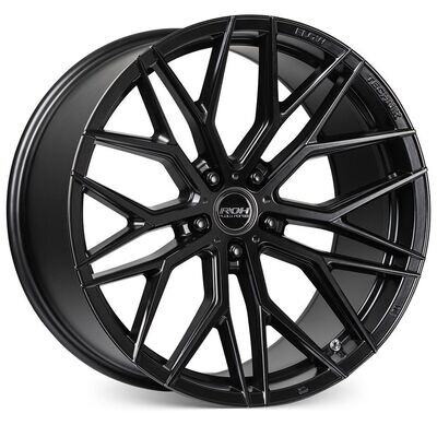 ROH RF4 MATT BLACK Size:18x8 PCD:5/114.3 ET:40
