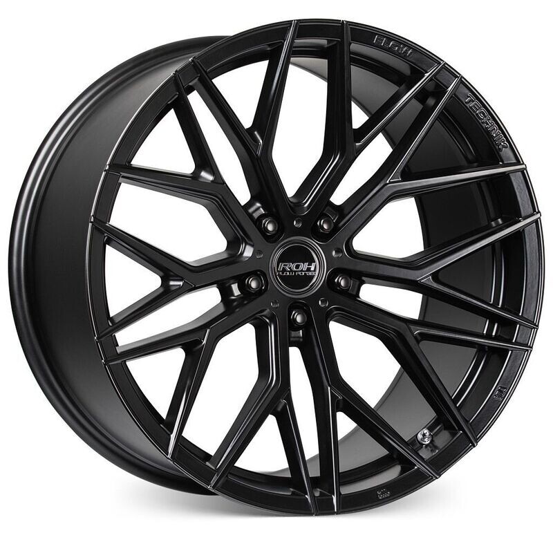 ROH RF4 MATT BLACK Size:19x8.5 PCD:5/112 ET:45