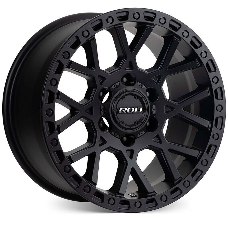 ROH CRAWLER Matt Black Size:18x9 PCD:6/139.7 ET:25