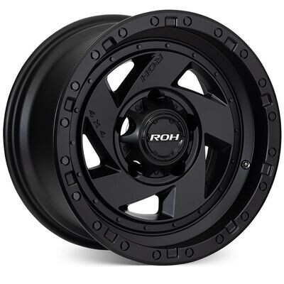 ROH VULCAN Matt Black Size:16x9 PCD:5/150 ET:-59