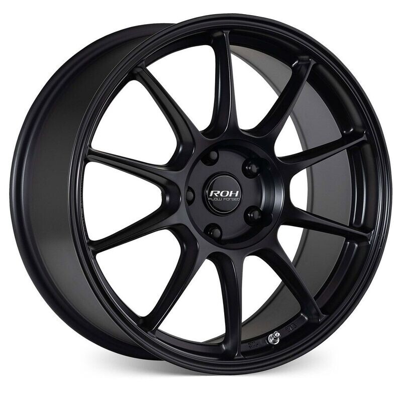 ROH RF7 MATT BLACK Size:18x8 PCD:5x100 ET:40