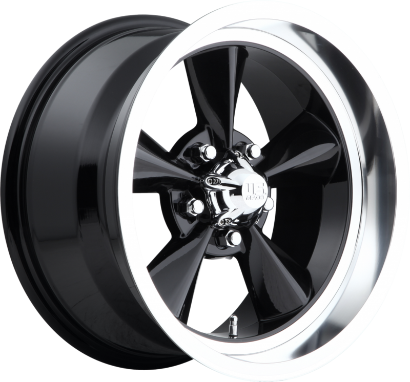 US MAGS STANDARD (U107) GLOSS BLACK Size:17x8 PCD:5/114.3 ET:1
