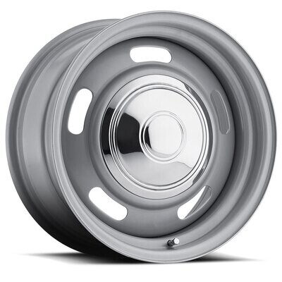 US WHEEL RALLYE SILVER Size:15x7.0 PCD:5/114.3 - 5/120 ET6