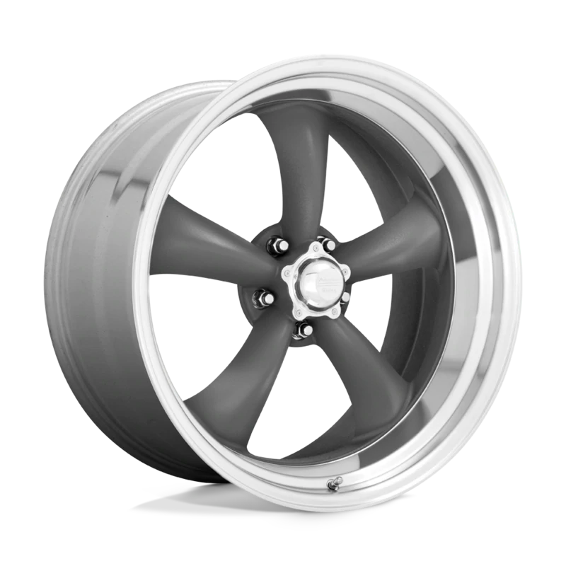 AMERICAN RACING VN215 TORQ THRUST II  MACHINE GRAY / MACHINED LIP Size:17x7 PCD:5x114.3 ET:0