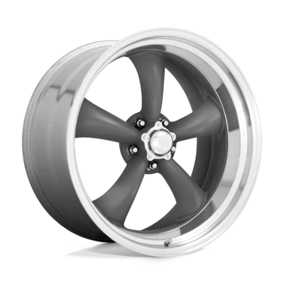 AMERICAN RACING VN215 TORQ THRUST II  GRAY / MACHINED LIP Size:20x10 PCD:5x120.65 ET:6P