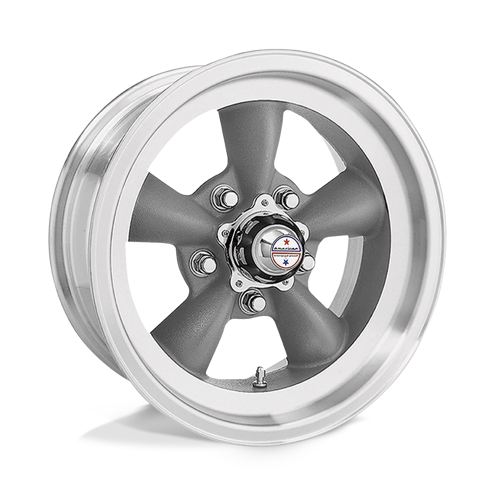AMERICAN RACING VN105 TORQ THRUST D GREY/MACHINED LIP Size:15x7 PCD:5/114.3 ET:6N