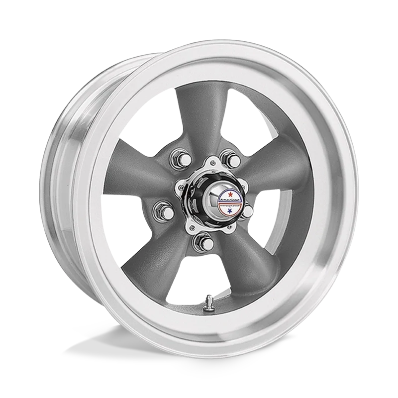 AMERICAN RACING VN105 TORQ THRUST D GREY/MACHINED LIP Size:15x7 PCD:5/114.3 ET:6N