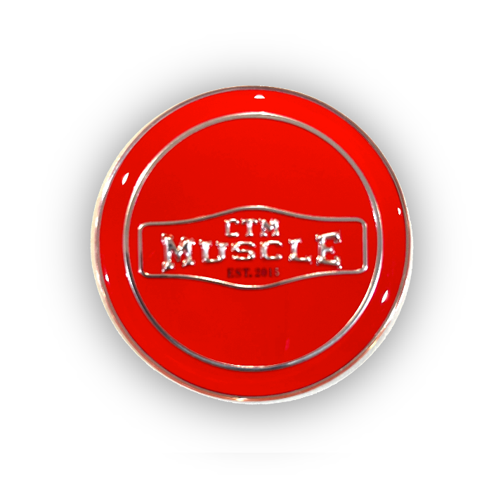 CTM MUSCLE LIMITED EDITION RED DECAL - SET OF 4